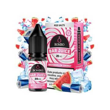 Bombo Bar Juice Salts 10ml Watermelon Energy Ice