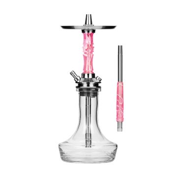 Moze Breeze Pro - Wavy Line Pink Hookah