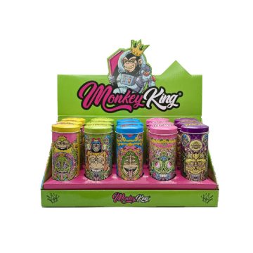 MONKEY PACK ROUND TINBOX