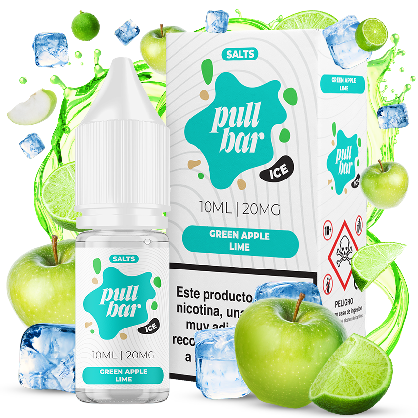 Pullbar Salts 10ml Green Apple Lime