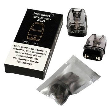 MARSILEN Nexus Pro Pod 0.8 (Pack 3 unidades)