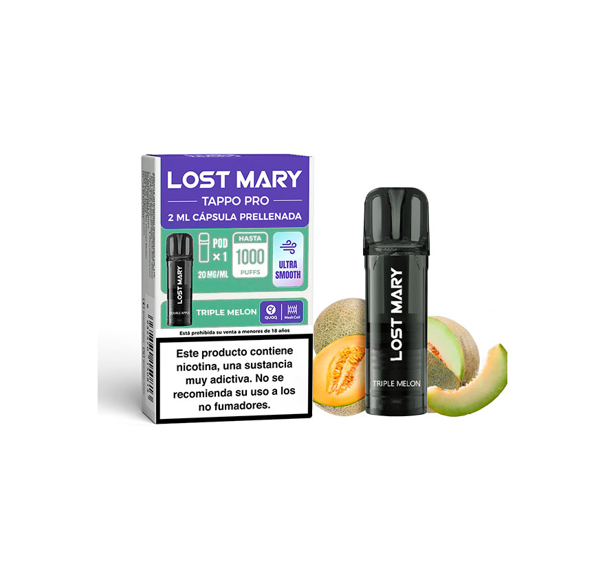 Lost Mary Tappo PRO x1 Cápsula Triple Melon