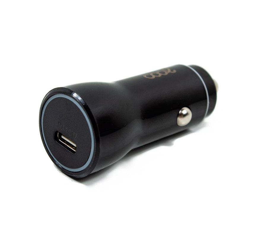 Cargador Coche Universal Entrada Tipo C (PD) COOL (18W) Negro - Imagen 4