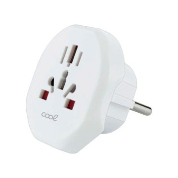 Cargador Universal Adaptador Internacional (World to Europe) COOL