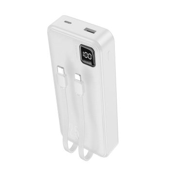 Bateria Externa Universal Power Bank 22.5W 20.000 mAh (Tipo-C / Lightning) COOL Blanco