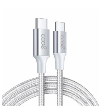 Cable USB COOL Nylon Universal Tipo C a Tipo C (1.2 metros)