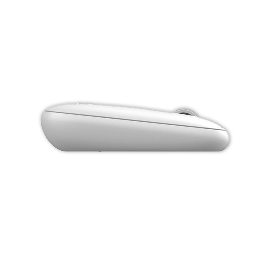 Ratón Inalámbrico COOL Slim Silencioso 2 en 1 (Bluetooth + Adap. USB) Blanco - Imagen 3