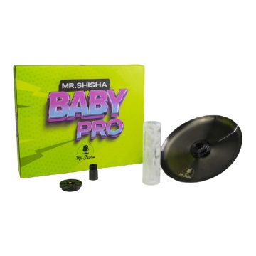Mr. Shisha Baby Pro Black White