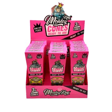 MONKEY CONES KS PINK X3