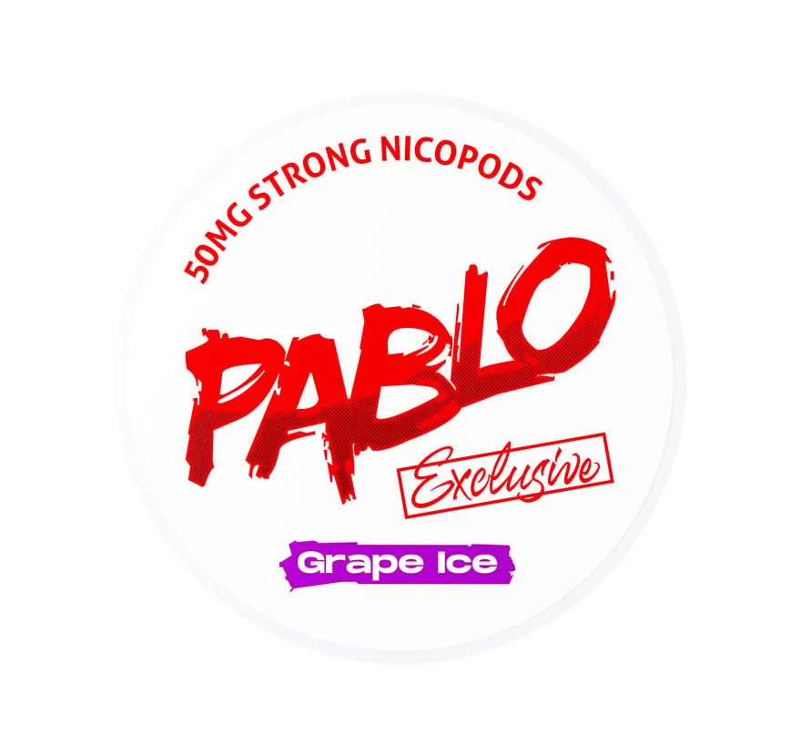 BOLSITA NICOTINA PABLO EXCLUSIVE GRAPE ICE