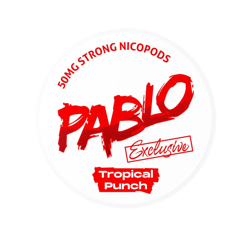 BOLSITA NICOTINA PABLO EXCLUSIVE TROPICAL PUNCH