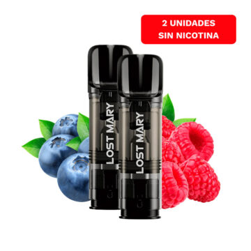 Lost Mary Tappo PRO x2 CAPSULAS Blueberry Sour Raspberry Sin Nicotina