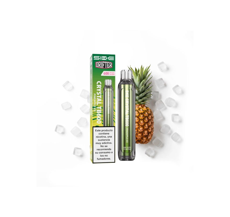 Ske x Drifter Crystal TB600 Disposable Pineapple Ice 20mg