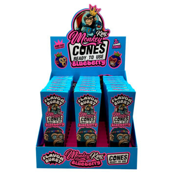 MONKEY FLAVOR CONES KS X3 BLUEBERRY