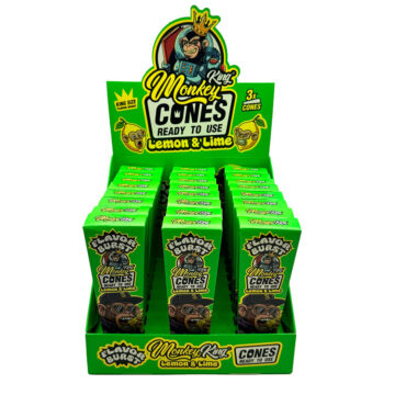 MONKEY FLAVOR CONES KS X3 LEMON