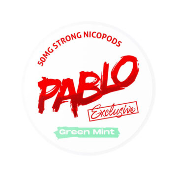 BOLSITA NICOTINA PABLO EXCLUSIVE Green Mint