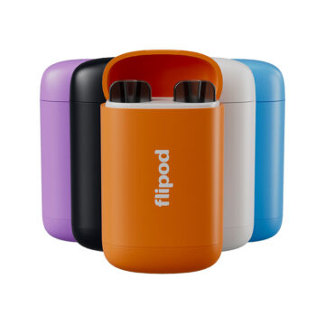 Flipod porta cápsulas