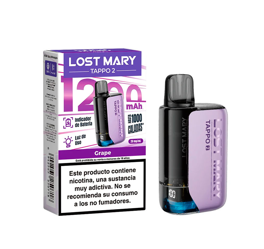 Lost Mary Tappo 2 Kit Grape 20mg