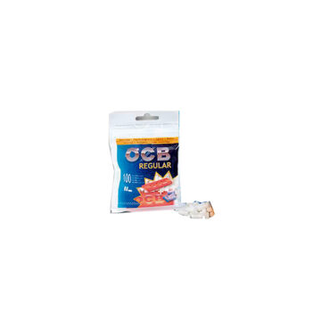 Filtros OCB Regular 100u + Papel de fumar OCB Naranja (Expositor)