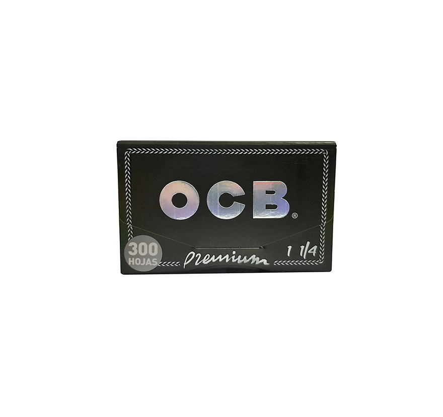 Papel de fumar OCB 1 1/4 Premium BLOC 300 (Expositor)