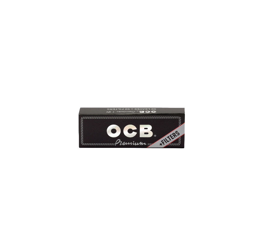 Papel de fumar OCB 1 1/4 Premium + Filtros (Expositor)
