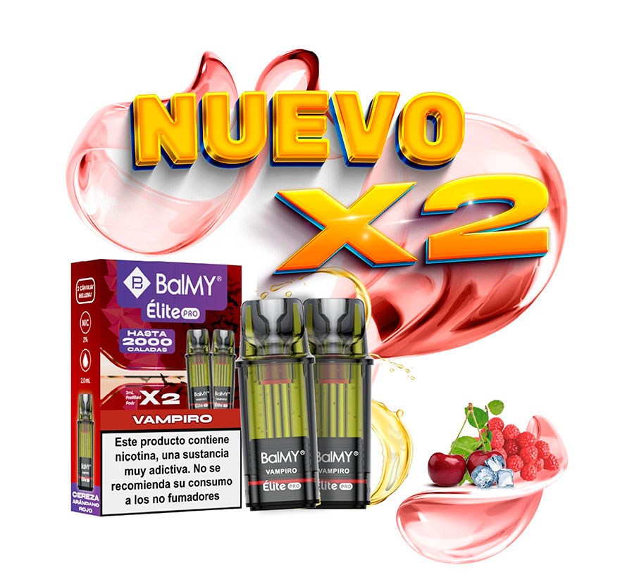 BalMY Elite Pro 2% Cápsulas x2 Vampiro